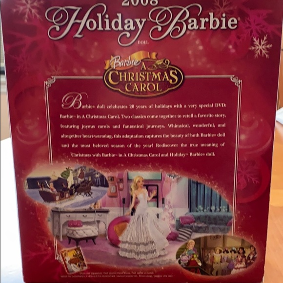 ‼️SOLD‼️NEW Holiday Barbie Doll 2008 - Picture 2 of 6